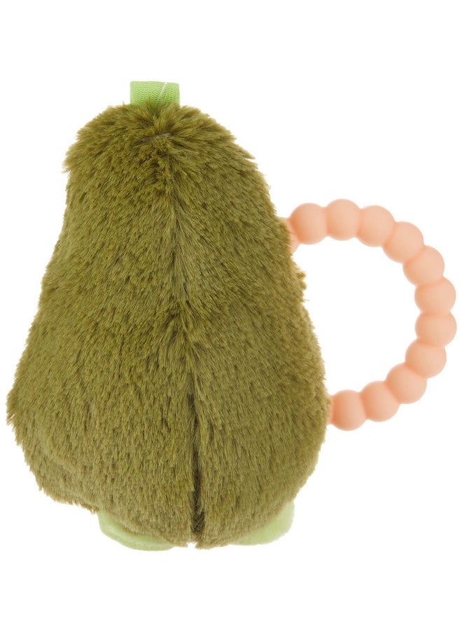 Mary Meyer - Teether Baby Rattle 6Inches Yummy Avocado - Image 1