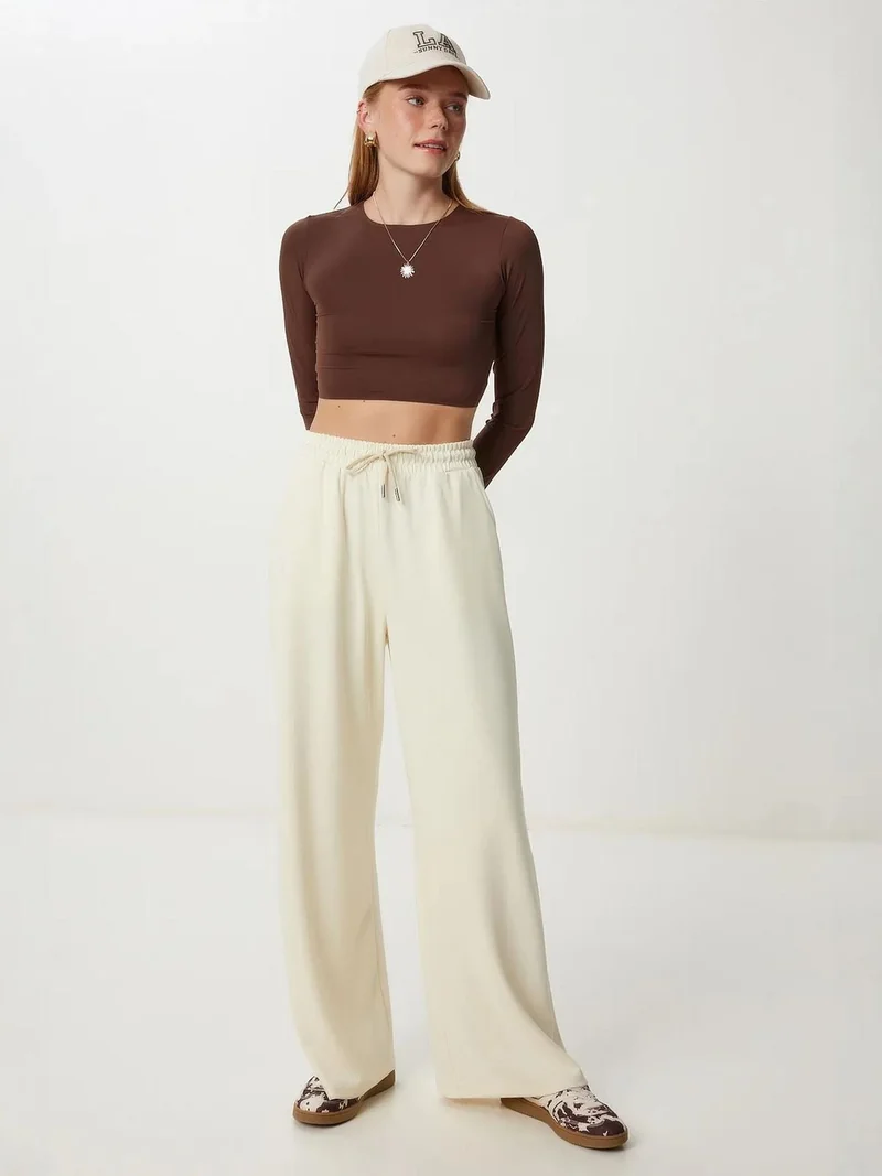 Lovely Istanbul ISTANBUL Wide Leg Modal Sweatpants