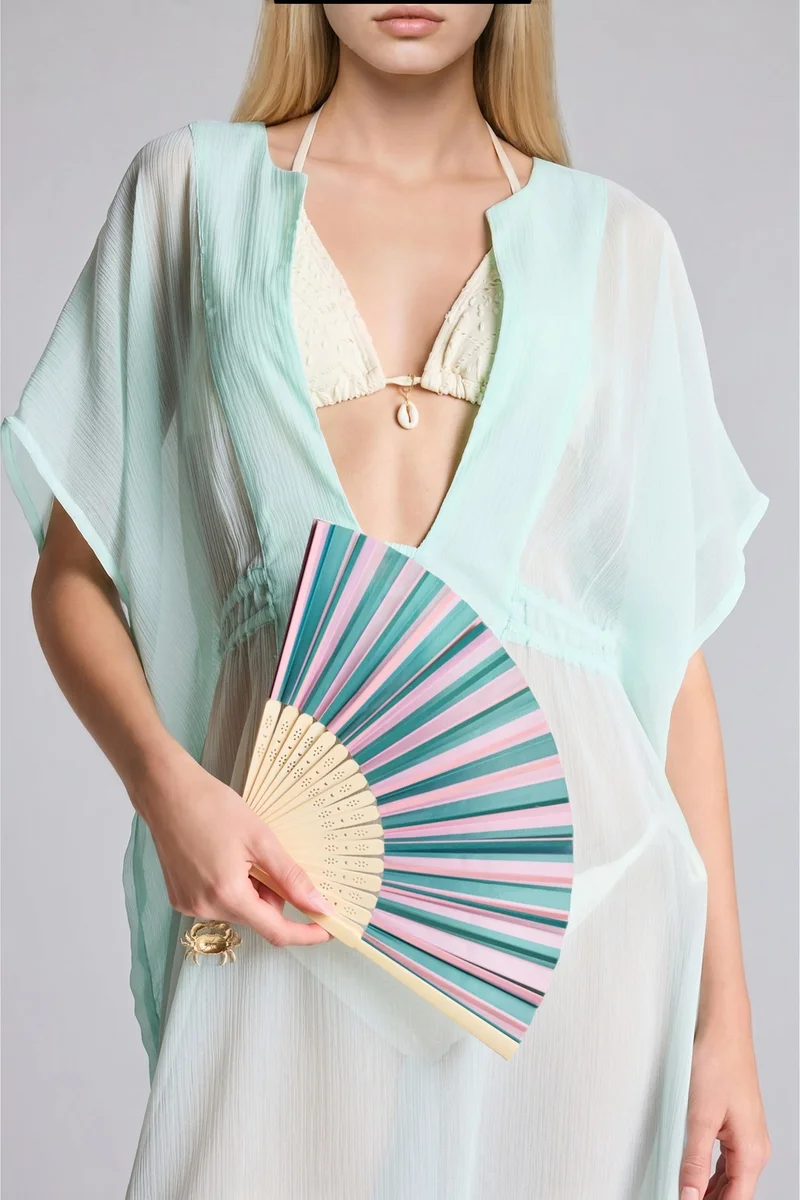Woman Hand Fan