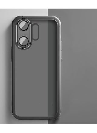 Case for Vivo S30o 5G, Shockproof Phone Bumper Cover, Solid Color Matte TPU Frame, Anti-Scratch PC Clear Transparent Back Case for Vivo S30 5G - pzsku/ZC434A4458AE90B08AAD8Z/45/1748600174/89cdf59a-c0b4-43c7-9e4b-ad4c78948feb