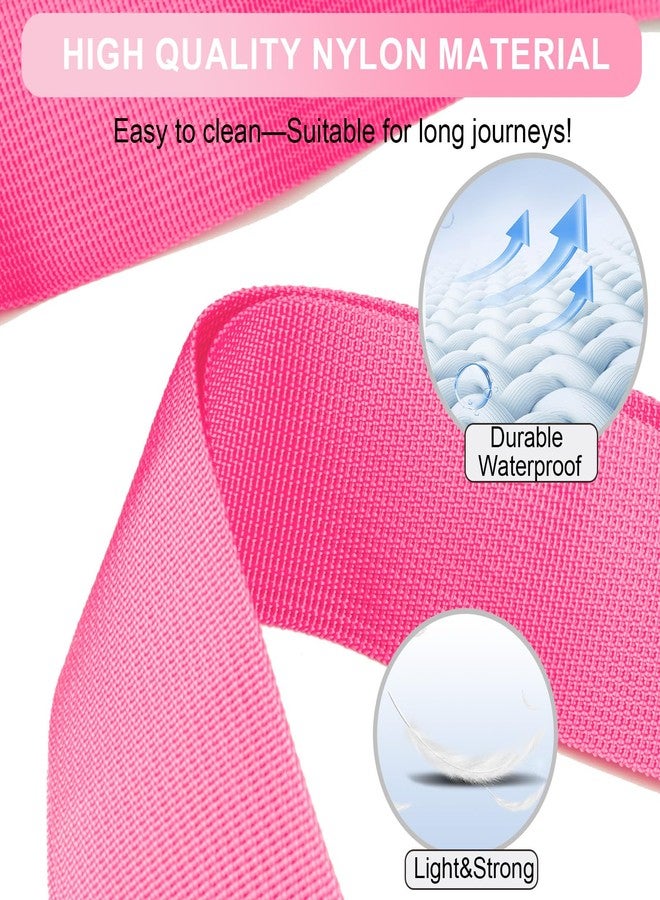 collwait 4 PCS Luggage Straps Suitcase Belts Wide Adjustable Packing Straps - Image 5