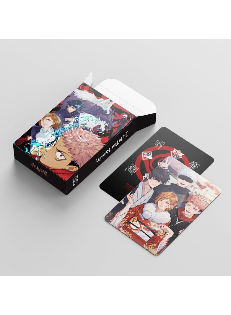 Generic 92 Pcs Anime Jujutsu Kaisen Lomo Cards and Stickers  - Image 5