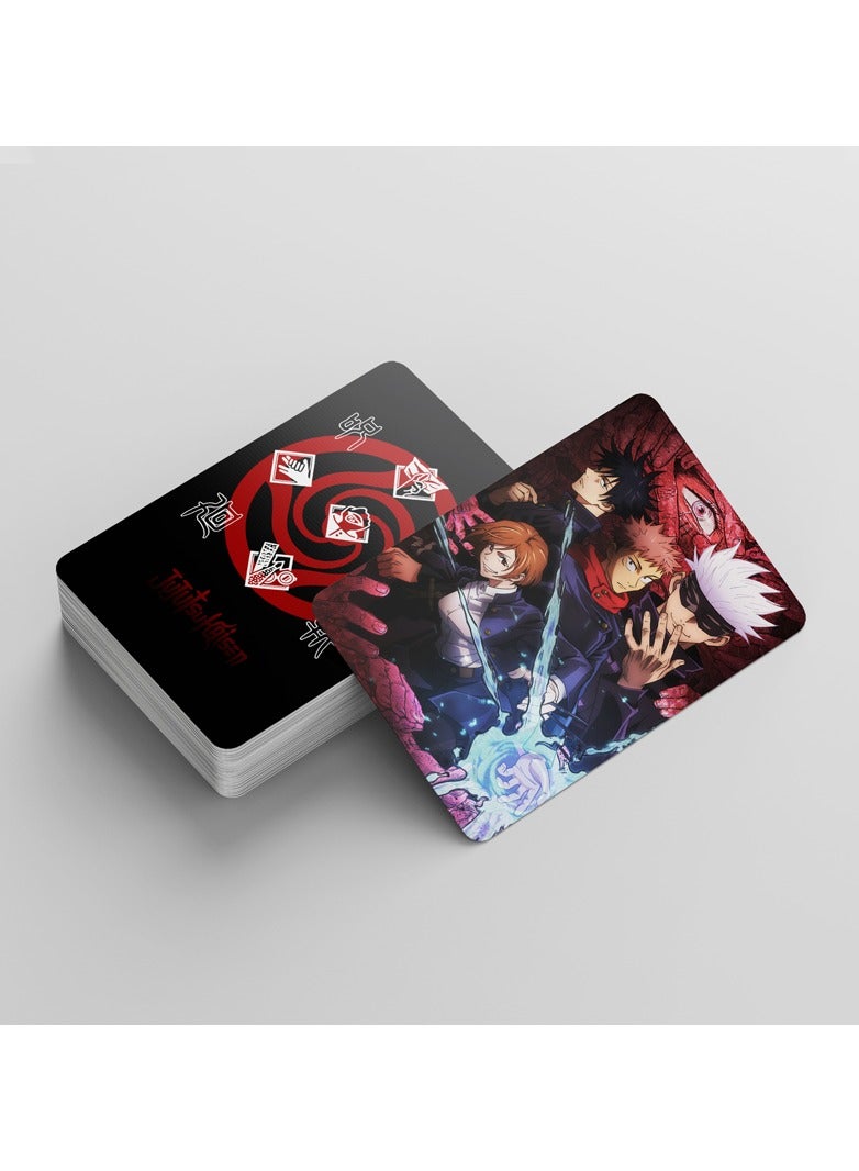 Generic 92 Pcs Anime Jujutsu Kaisen Lomo Cards and Stickers  - Image 4