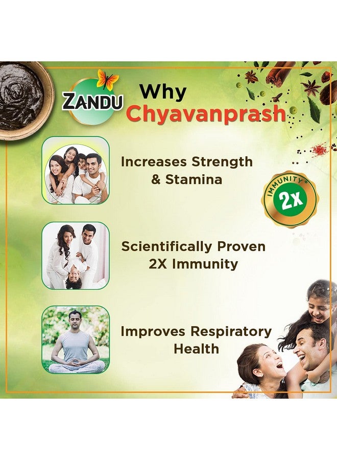 Zandu زاندو شيفانابراش أفالهة لزيادة المناعة والقدرة على التحمل، 900 جرام - Image 5