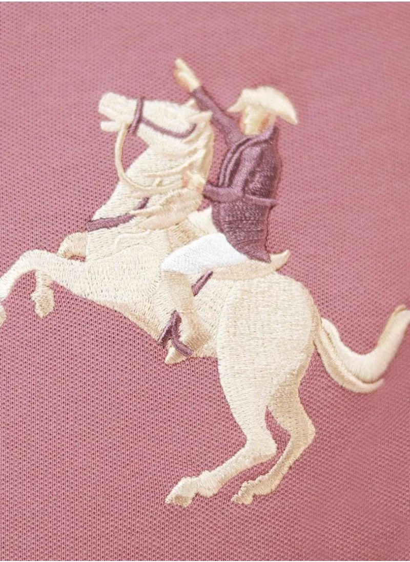 جيوردانو Men's Napoleon Polo - Pink