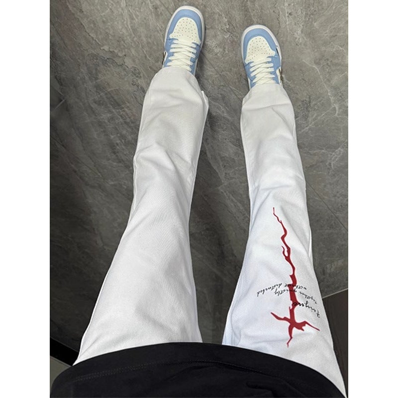 Unisex Classic Denim Jeans Loose Fit Daily Outdoor Wear - Image 3