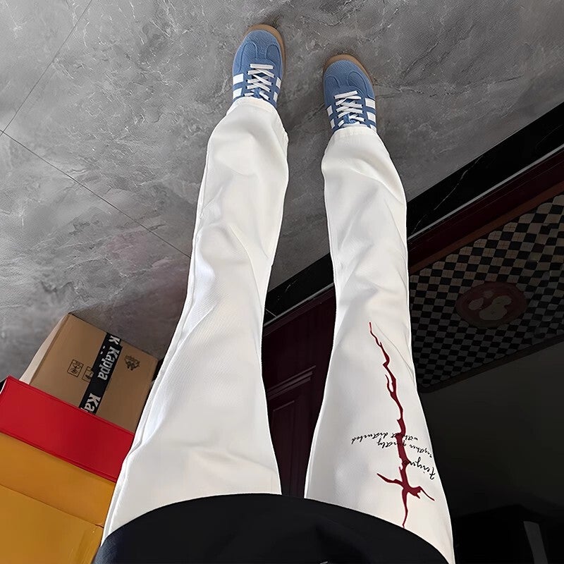 Unisex Classic Denim Jeans Loose Fit Daily Outdoor Wear - Image 1