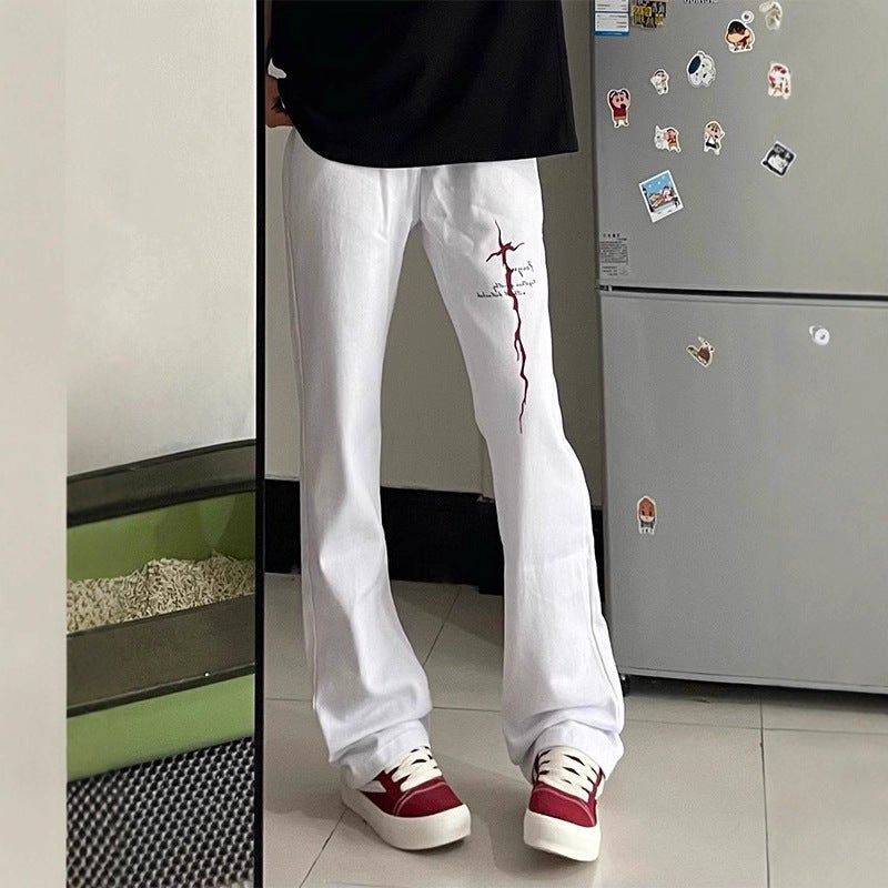 Unisex Classic Denim Jeans Loose Fit Daily Outdoor Wear - Image 4