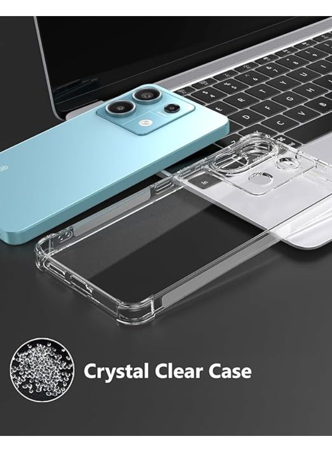 جراب شفاف مقاوم للصدمات لهاتف Xiaomi Redmi Note 13 4G - Image 2