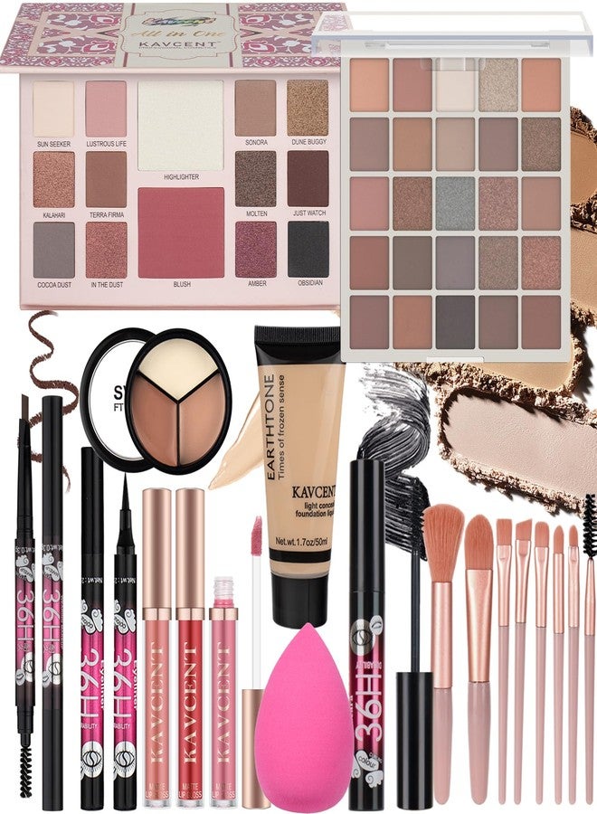 KAVCENT Makeup Kit for Teens Makeup Kit for Women Full Kit Eyeshadow Makeup Gift Set for Women Teen Girls Teenagers Teen Makeup Set for Teens 13-15 - Image 1