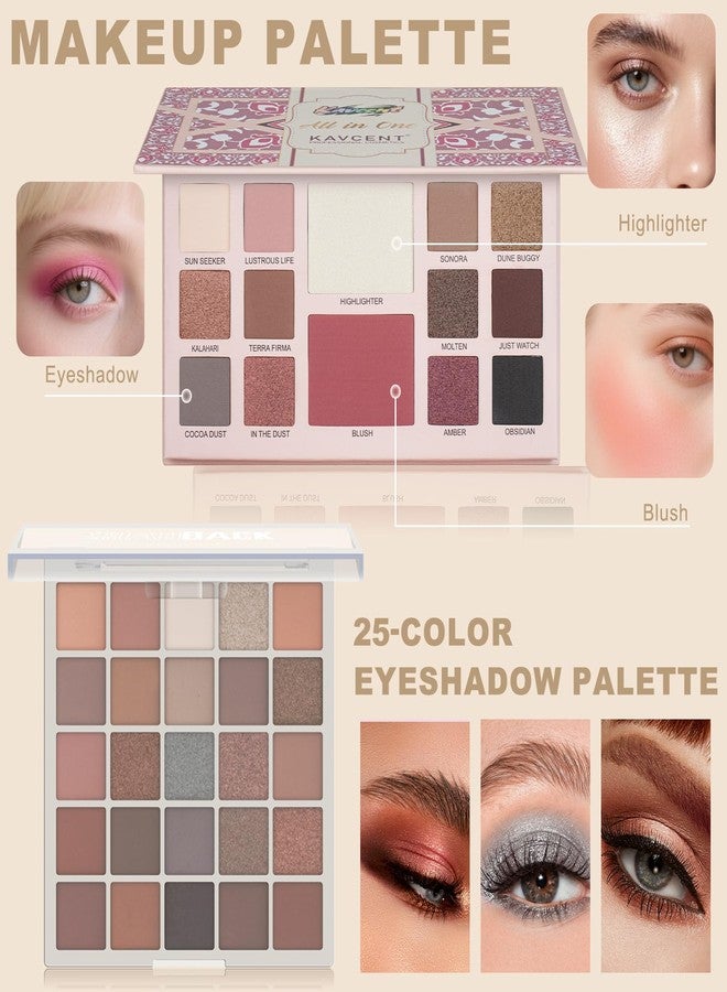 KAVCENT Makeup Kit for Teens Makeup Kit for Women Full Kit Eyeshadow Makeup Gift Set for Women Teen Girls Teenagers Teen Makeup Set for Teens 13-15 - Image 3