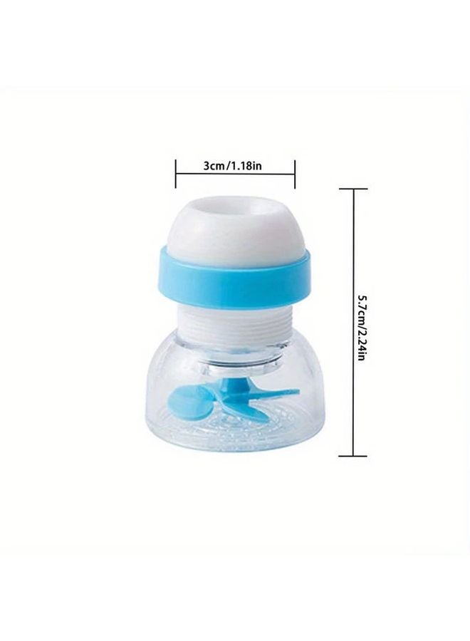 Rotatable Kitchen Faucet Extender Filter Water Saver Splashproof Durable Plastic Random Color - Image 4