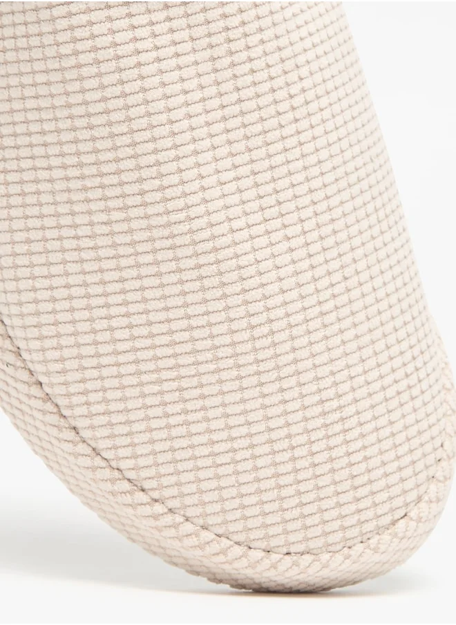 DUCHINI Duchini Men's Textured Bedroom Mules