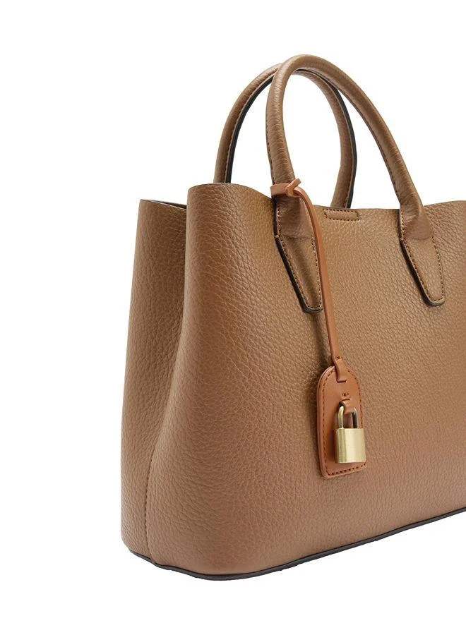 Parfois Tote Bag With Texture And Hanging Detail