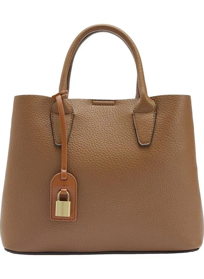 Parfois Tote Bag With Texture And Hanging Detail