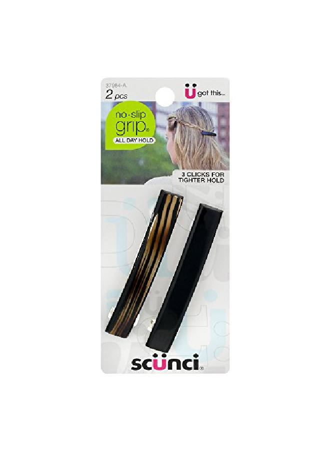 Scunci No Slip Grip Clips 2 Ct - Image 2