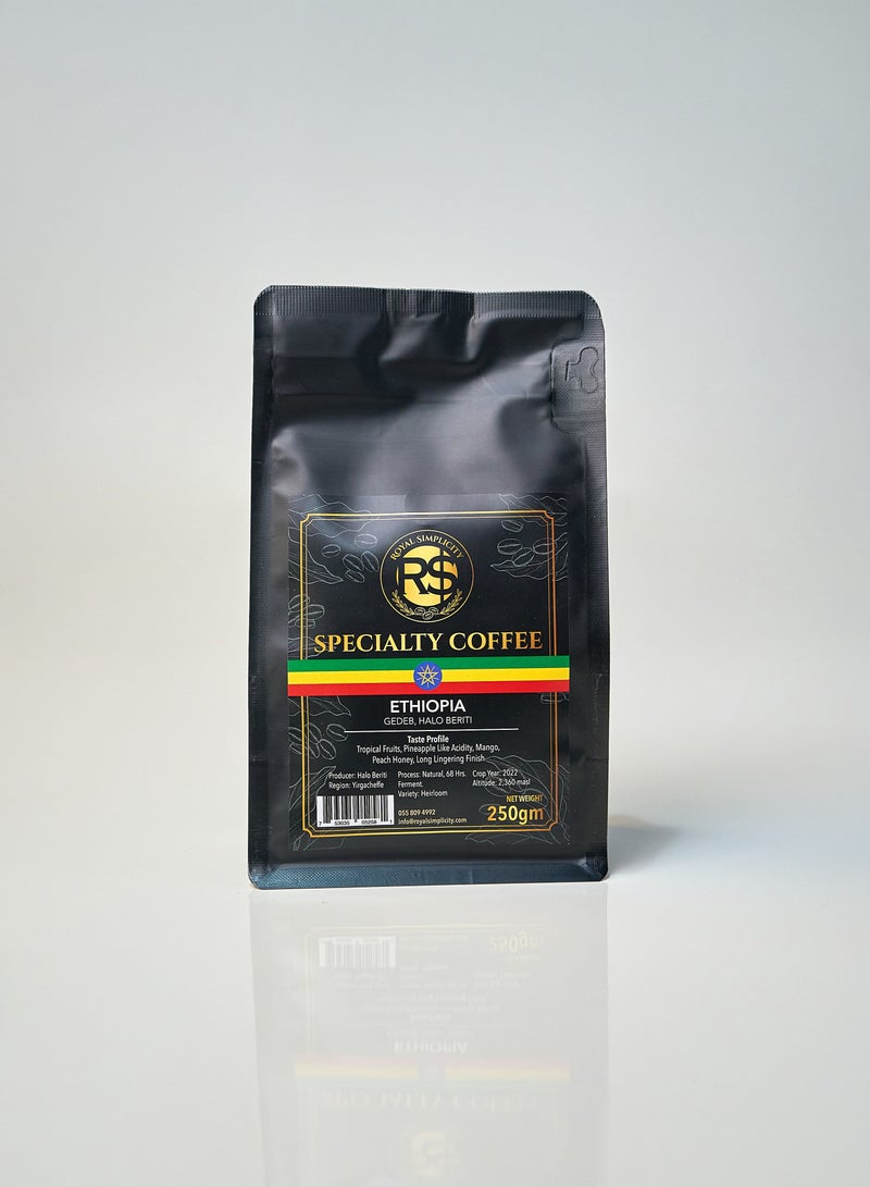 Royal Simplicity Coffee Ethiopia Gedeb Halo Beriti - Image 1