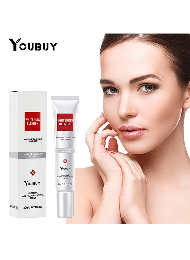 YOUBUY Whitening And Freckle Removing Cream,Dark Spot Corrector Remover Cream Whitening Moisturizing Brighten Complexion Improving Skin Barrier 20g - Image 1