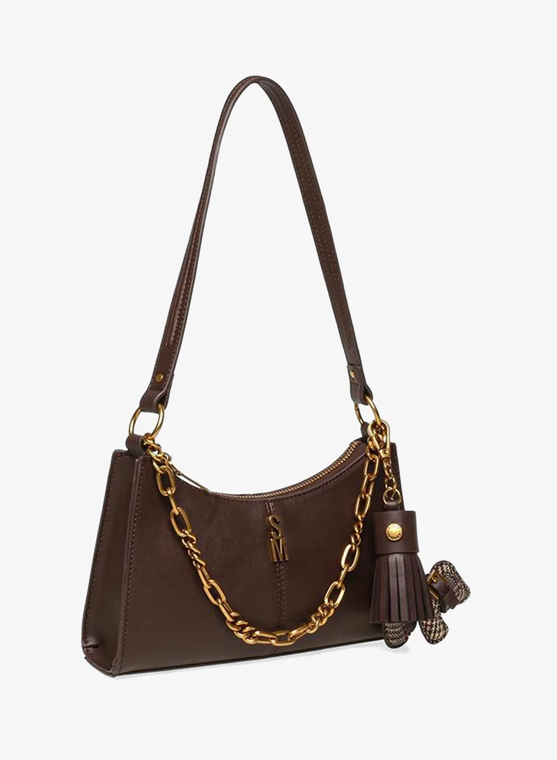 Steve Madden Chocolate Bmika-C Chocolate Women's Shoulder Bag for Women | Best Price UAE