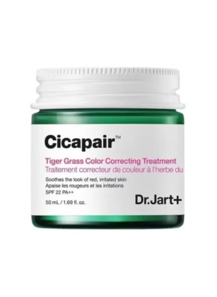 Dr. Jart Cicapair Tiger Grass Color Correcting Treatment 50ml with SPF 22 PA++ - Image 1