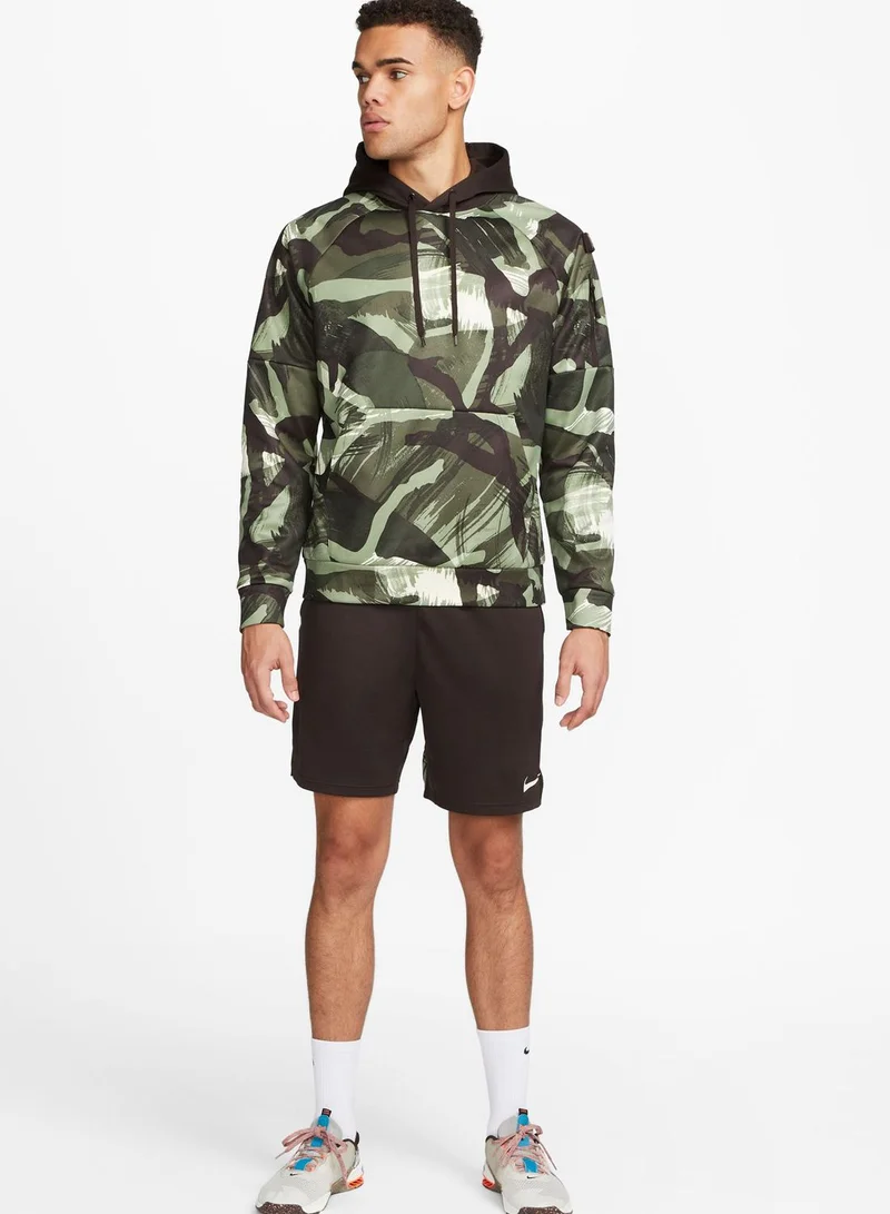 Nike Camo All Over Printed Therma-Fit Hoodie