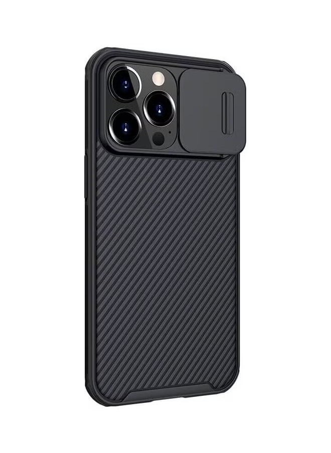 Nillkin - Nillkin Protective Case Cover For Apple Iphone 13/14 With Camera Slide -Black - Image 1