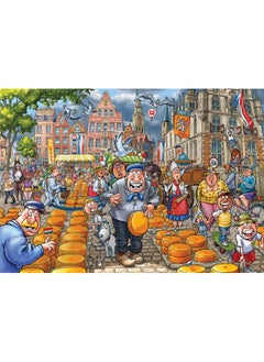 jumbo , Wasgij, Original 38 - Market Meltdown!, Unique Collectable Jigsaw Puzzle For Adults, 1,000 Piece  - Image 2