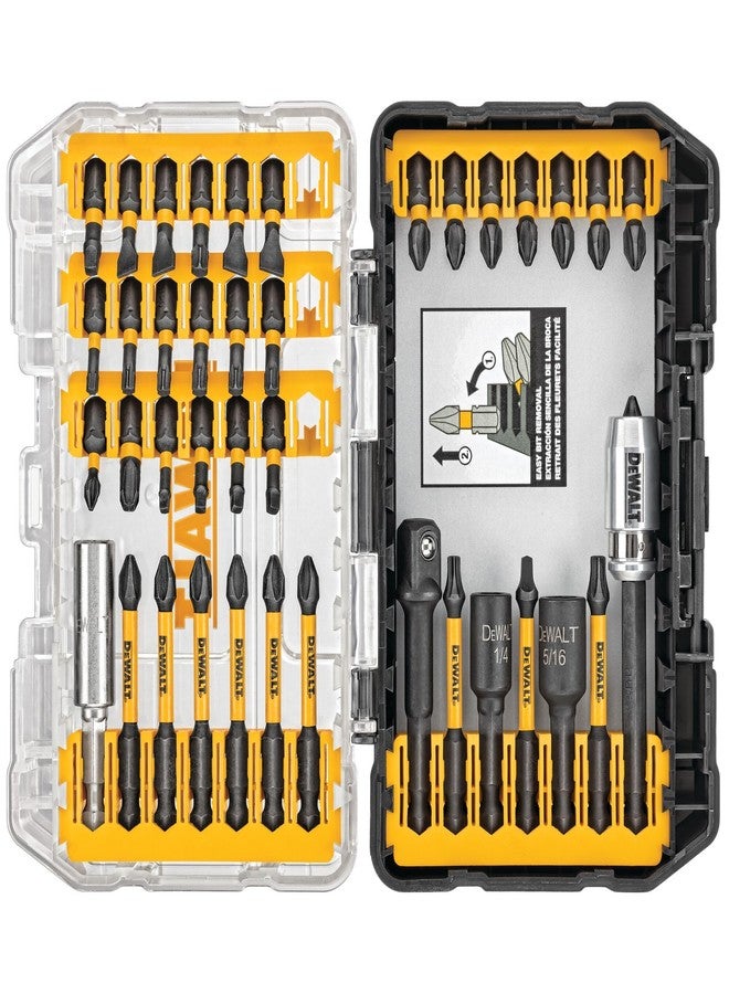 DEWALT Screwdriver Bit Set, Impact Ready, FlexTorq, 40-Piece (DWA2T40IR) - Image 1
