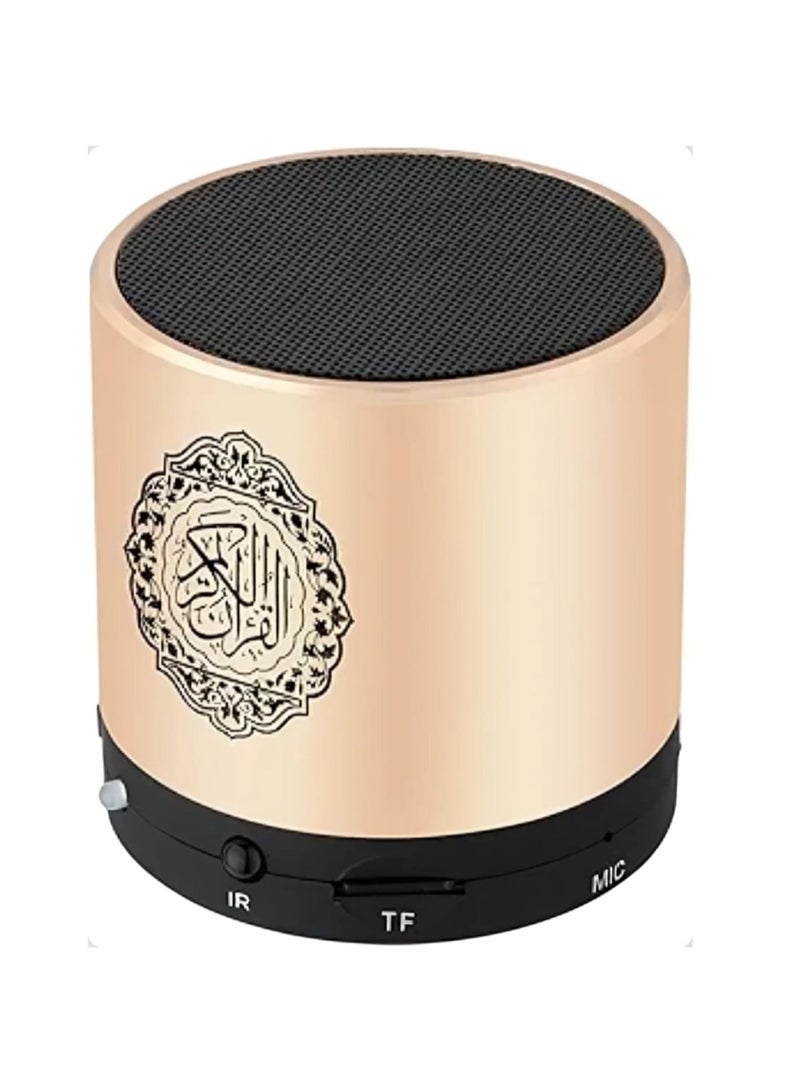 Equantu Quran Portable Bluetooth Speaker Gold - Image 2