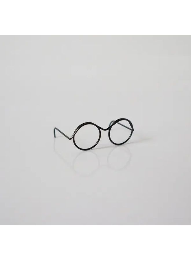 3 Random Colors Mini Twist Stick Wire Glasses Frame For Puppy White Goose Dollhouse Scene Decoration Diy Animal Accessories - Image 3