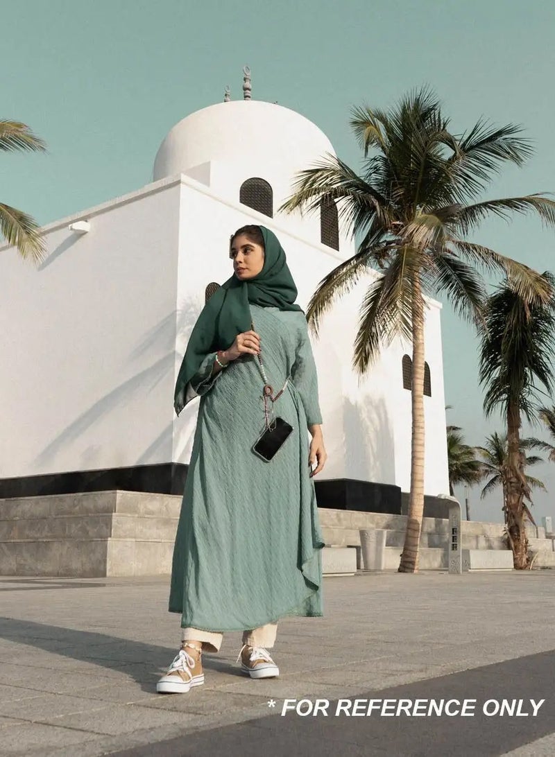 أم أم أيه من معدن الإنسان حامل للهاتف والنظارة من أحجار الأفينتورين المطفي الأزرق والجمشت - Image 3