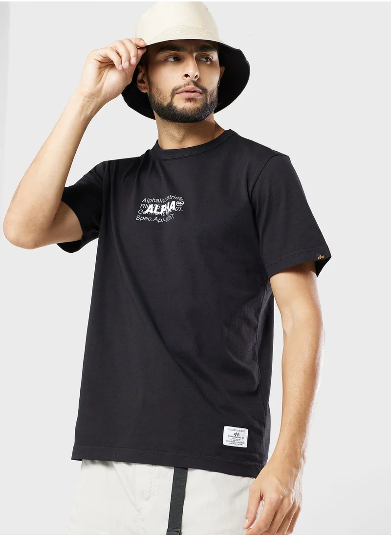 Alpha Industries Alpha Code Graphic T-Shirt