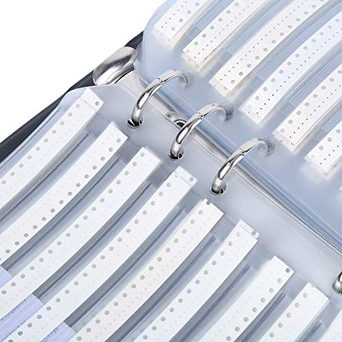 Hyuduo 0201 SMD Resistor Sample Book, 170 Values Resistor Kit 50 Each 1% Accuracy in Storage Book Case, Electronic Component for Electronic Engineering - Image 2