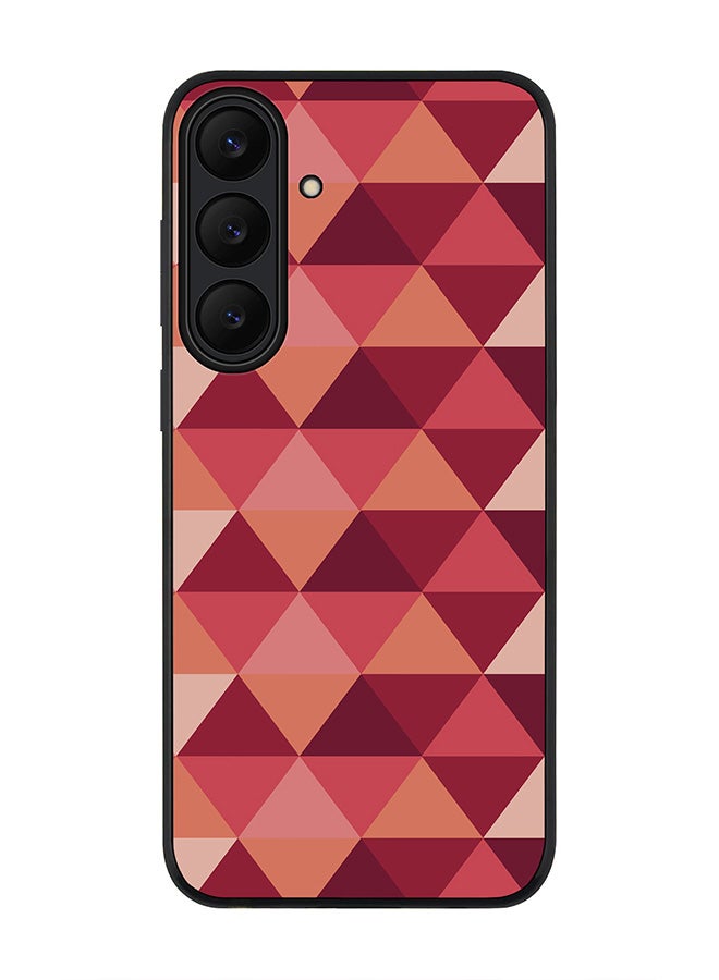 Stylizedd For Samsung Galaxy S25 FE Case,Slim fit Camera Protection, Shockproof Thin Phone cover  - Topsy Turvy Triangles