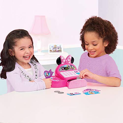 Minnie Disney Junior Minnie Mouse Bowtique Cash Register, Kids Toys for Ages 3 Up by Just Play - Image 2