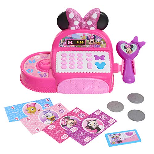 Minnie Disney Junior Minnie Mouse Bowtique Cash Register, Kids Toys for Ages 3 Up by Just Play - Image 1