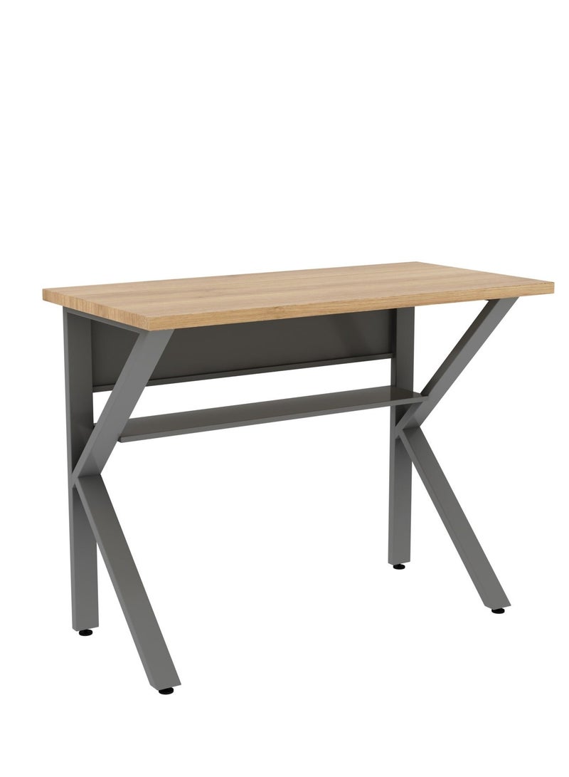 RIGID Office Desk | Computer, Gaming, Study & Writing Table | Modern Home & Office Desk with Triangular Stand Foot | Knock-Down Condition - Image 4