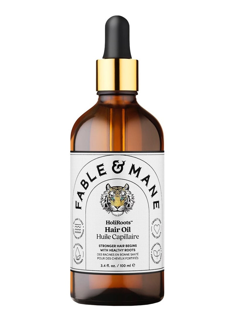 Fable and Mane Fable & Mane HoliRoots™ Pre-wash Hair Treatment Oil 100ml  - Image 1