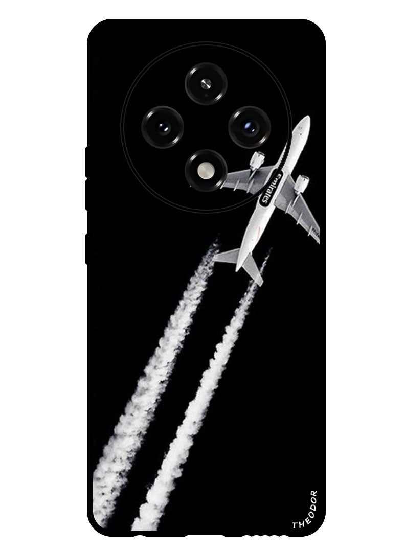 Theodor Protective Case Anti Scratch Shock Proof Bumper Cover For Oppo A3 Pro Plane - Image 1