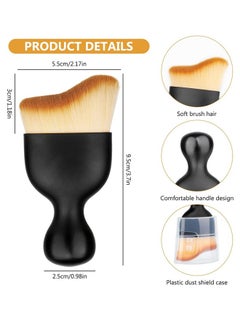 Miya Car Interior Cleaning Tool Detail Brush Car Interior Soft Hair Removal Brush Car Interior Cleaning Tool Brush  - Image 2