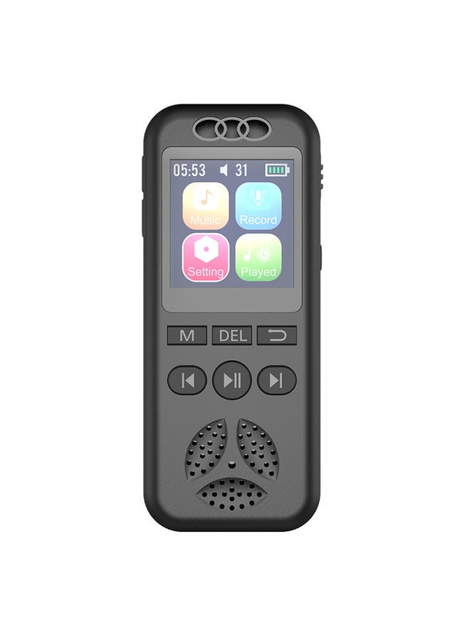One-button Recording 64G Recording Pen 128G Recorder Mp3 Player English Version For E-commerce-Capacity:64GB - Image 1