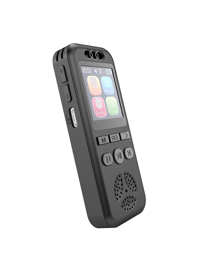 One-button Recording 64G Recording Pen 128G Recorder Mp3 Player English Version For E-commerce-Capacity:64GB - Image 4