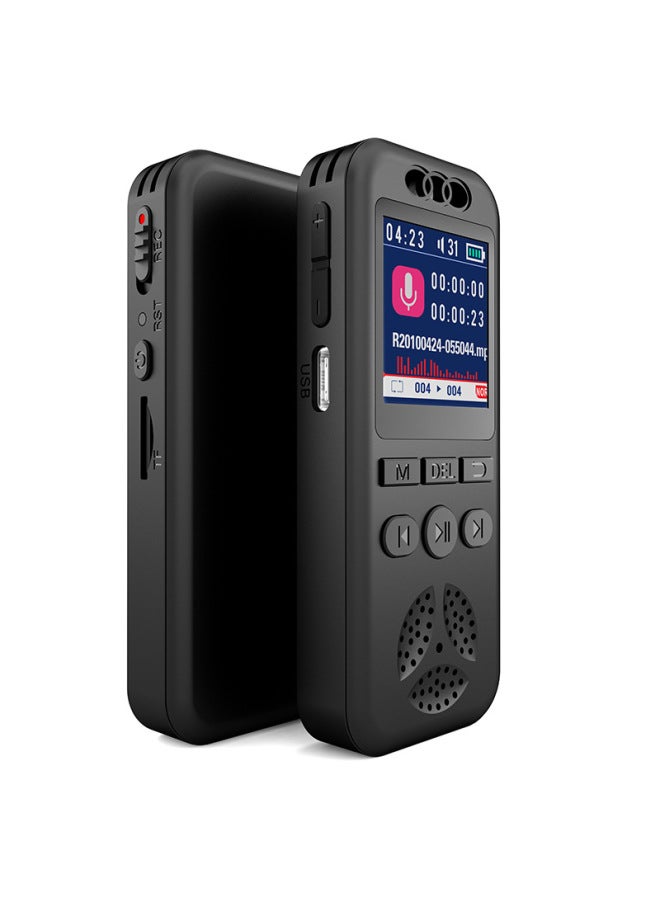 One-button Recording 64G Recording Pen 128G Recorder Mp3 Player English Version For E-commerce-Capacity:64GB - Image 3