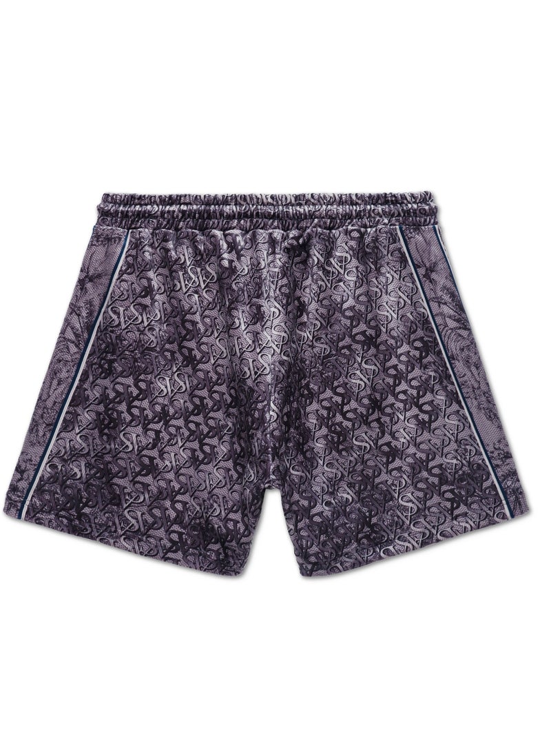 Street Visionaries SV x STV Relaxed Suede Shorts Grey  - Image 2