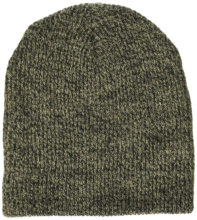 NEFF Unisex-Adult's Daily Heather Beanie, Twill/Black, One Size - Image 2