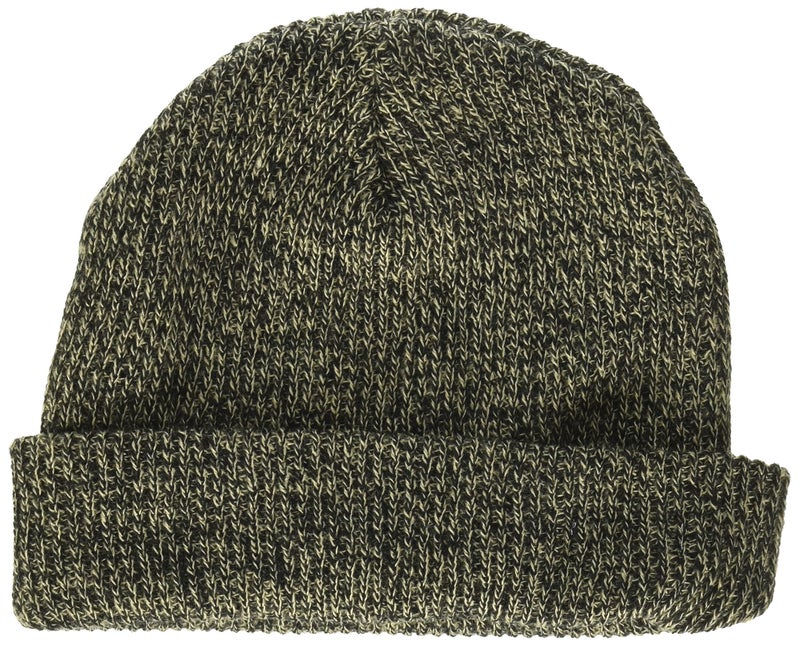 NEFF Unisex-Adult's Daily Heather Beanie, Twill/Black, One Size - Image 3