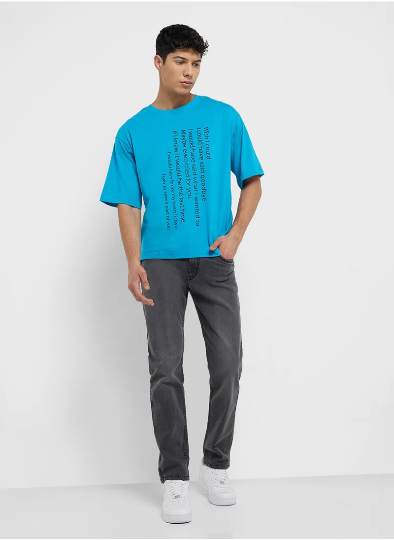 Seventy Five Mens Basic Jeans