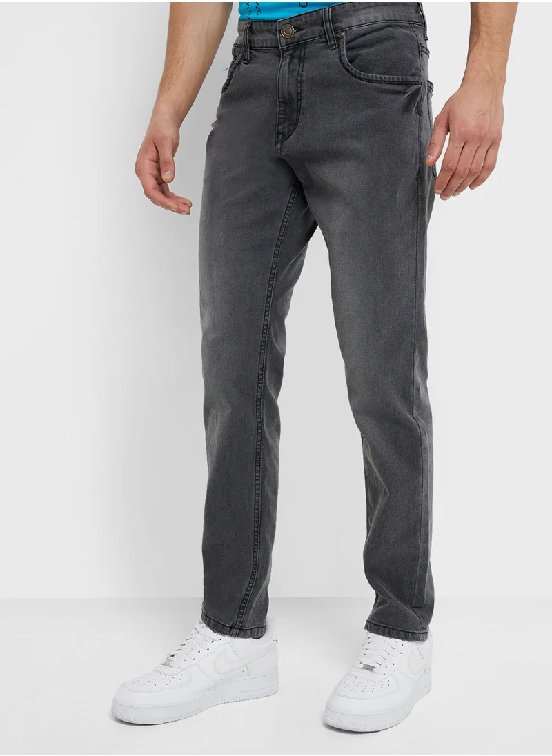 Seventy Five Mens Basic Jeans