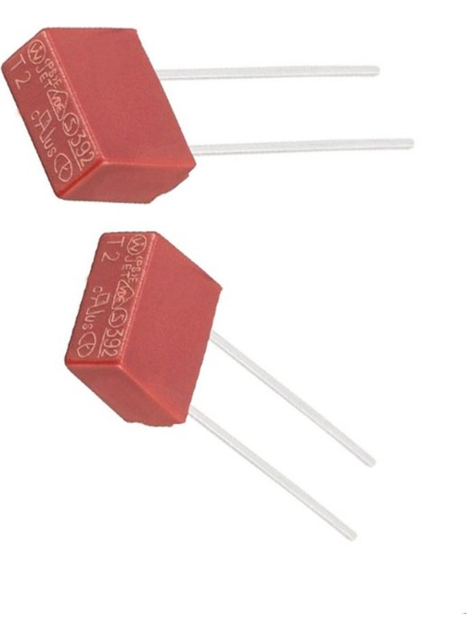 Elektromall 5A Capacitor Type Square Plastic Fuse (10 Pieces) 