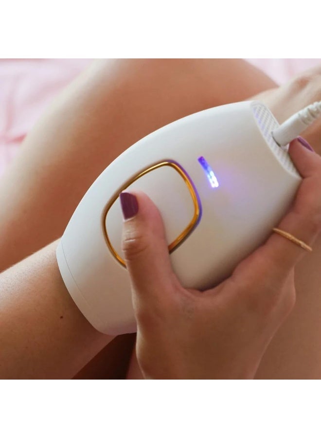 SAFENHAND Portable IPL Hair Removal: Women's Diode Laser Epilator for Personal Care at Home, Silky DIY Handset Laser Hair Removal Kit (Black) - Image 5